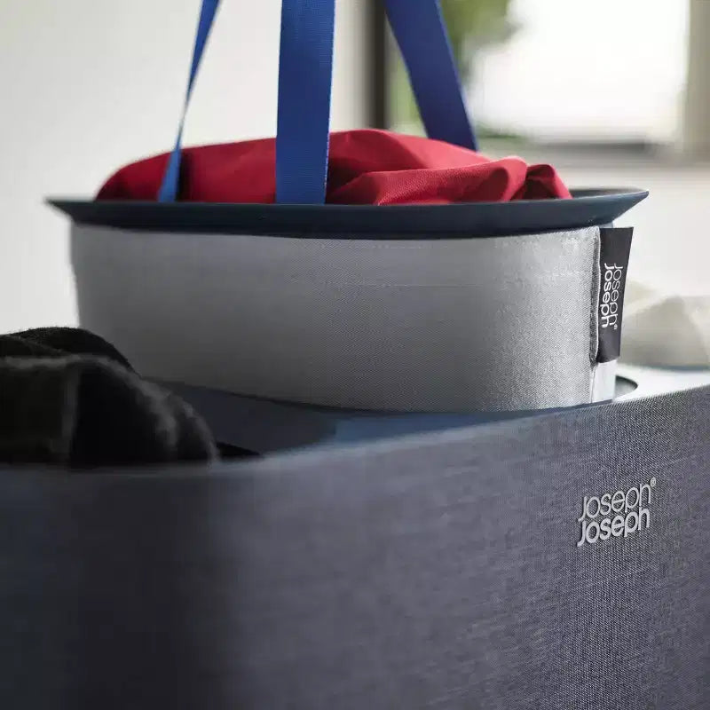 Panier à linge Joseph Joseph Tota Trio 90 L - Noir