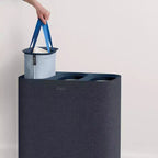 Panier à linge Joseph Joseph Tota Trio 90 L - Noir