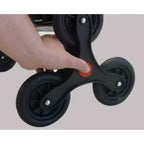 Rolser I-Max Tweed 6 Roues Chariot de Courses Pliable Monte-Escalier Vert Foncé Mousse : Chariot d'Épicerie Portable, Rangement Universel