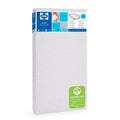 Sealy Refresh Breathable Knit Crib 6" Foam Mattress - White: Firm Side/Soft Side, Hypoallergenic, Waterproof Cover