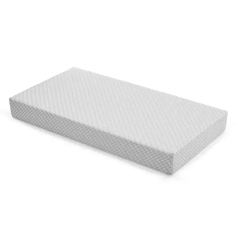 Matelas en mousse respirante Sealy Refresh pour lit de bébé 6" - Blanc : Côté ferme/Côté souple, Hypoallergénique, Housse imperméable