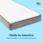 Matelas Graco Essentials 6 po double face pour lit de bébé et lit de tout-petit : Ferme, housse amovible imperméable, 8 lb