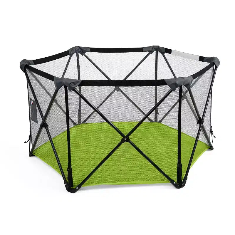Bright Starts Pop n Play Portable Playard - Green