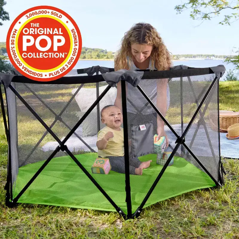 Parc portable Pop n Play Bright Starts - Vert