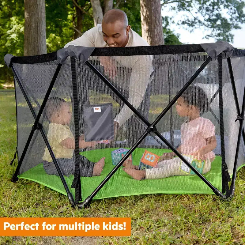 Parc portable Pop n Play Bright Starts - Vert