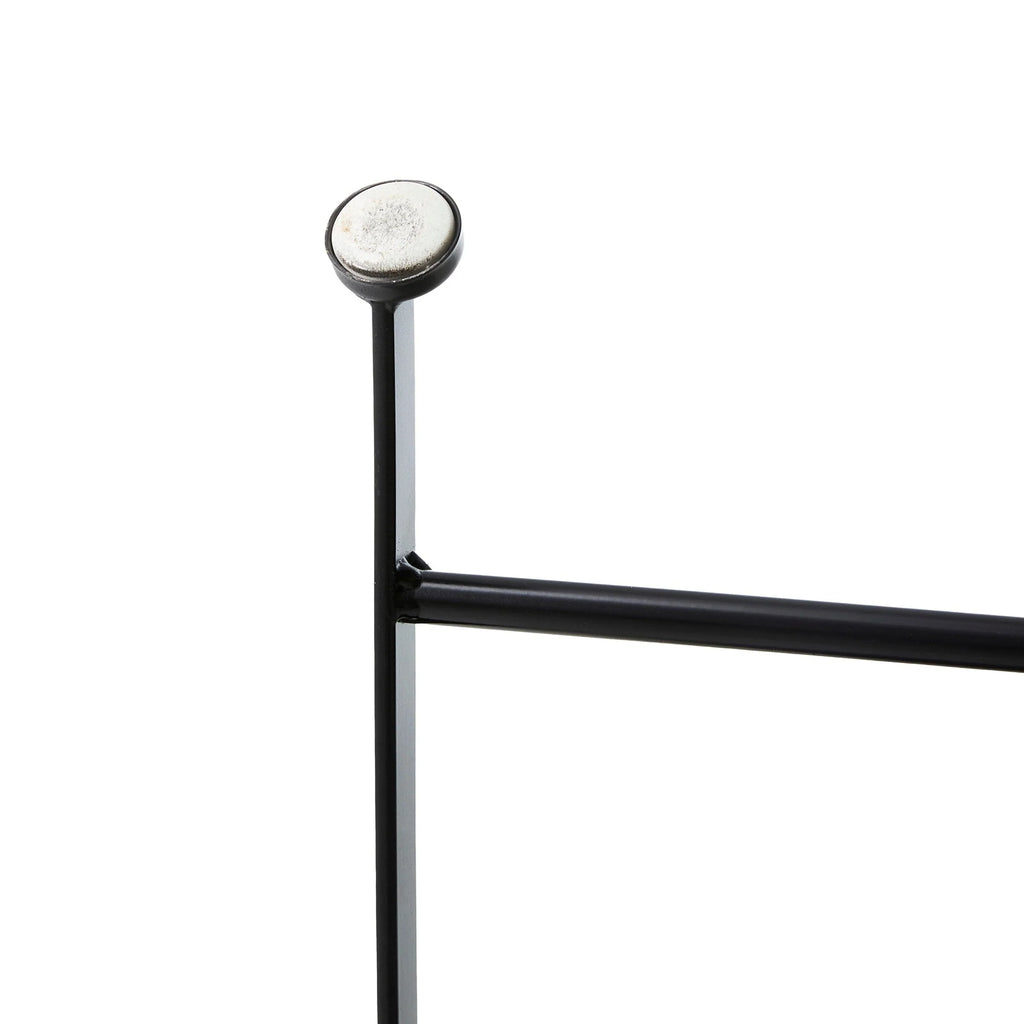 Ensemble bistrot pliant en métal Glitzhome pour extérieur, 3 pièces, table et chaises de patio