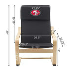Fauteuil d'appoint Bentwood NFL San Francisco 49ers