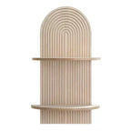 American Art Decor Étagère murale Lunar Ledges marron