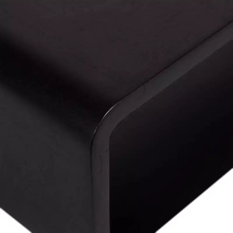 Kate & Laurel All Things Decor Étagère Murale Flottante Deguara Noire 76x18x18 cm