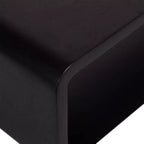 Kate & Laurel All Things Decor Étagère Murale Flottante Deguara Noire 76x18x18 cm