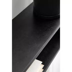 Kate & Laurel All Things Decor Étagère Murale Flottante Deguara Noire 76x18x18 cm
