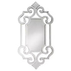 Howard Elliott 54"x14" Allan Andrews Full Length Frameless Wall Mirror Whitby Collection: Modern Style, Glass Material, Wall Mounted