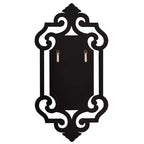 Miroir mural sans cadre Howard Elliott Allan Andrews 54"x14" Collection Whitby : Style moderne, Matériau verre, Fixation murale