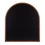 Miroir mural en bois Hatherleigh Arch Kate & Laurel All Things Decor 81 x 91 cm Noyer Marron