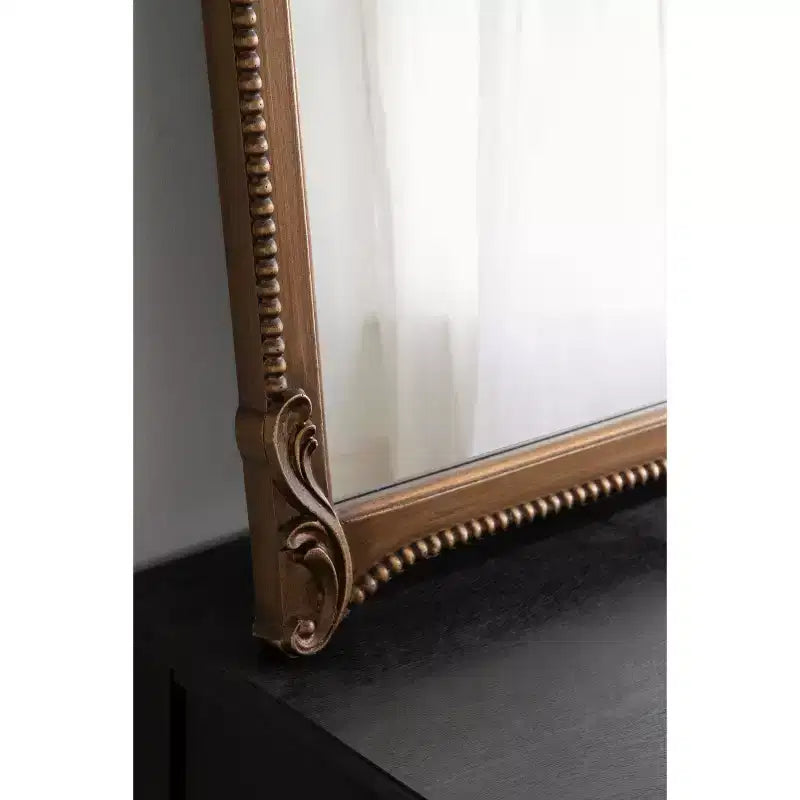 Miroir mural arqué Hubanks 40"x30" doré - Kate & Laurel All Things Decor