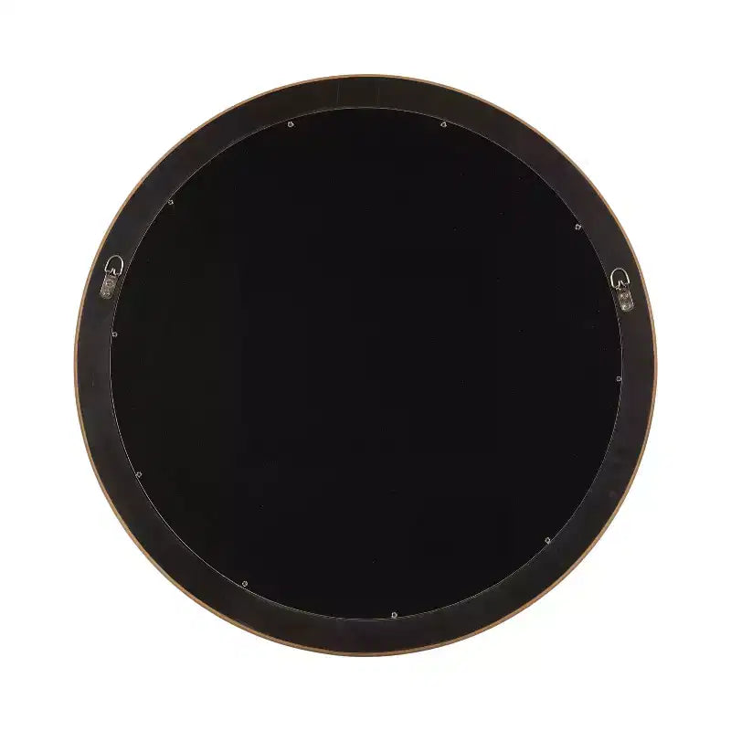 Kate & Laurel All Things Decor Miroir Mural Rond Wildomar Doré 26"x26"