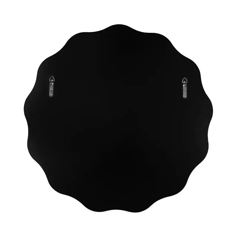 Kate & Laurel All Things Decor Miroir rond festonné Viona 32"x32" Bronze