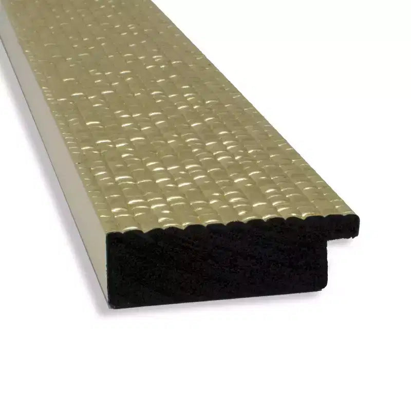 Miroir de sol non biseauté Amanti Art de 71 cm x 162,5 cm, mosaïque dorée – Grand, design élégant, facile à monter