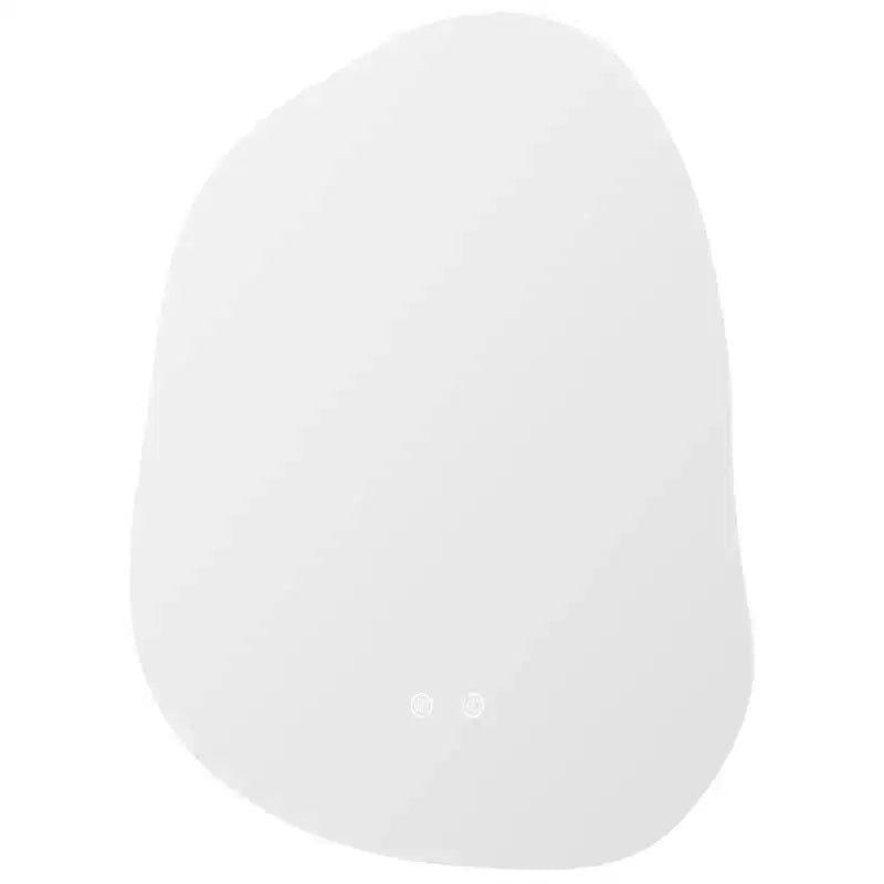 WallBeyond Miroir de vanité LED irrégulier 22"x30" transparent
