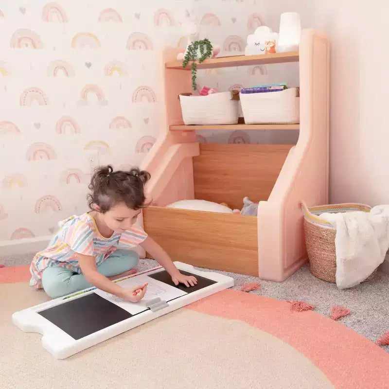 Table et coffre de rangement Step2 Harmony pour enfants - Rose