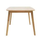 GDFStudio Anne Table à manger en bois moderne du milieu du siècle