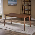 GDFStudio Anne Table à manger en bois moderne du milieu du siècle