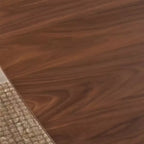 GDFStudio Anne Table à manger en bois moderne du milieu du siècle