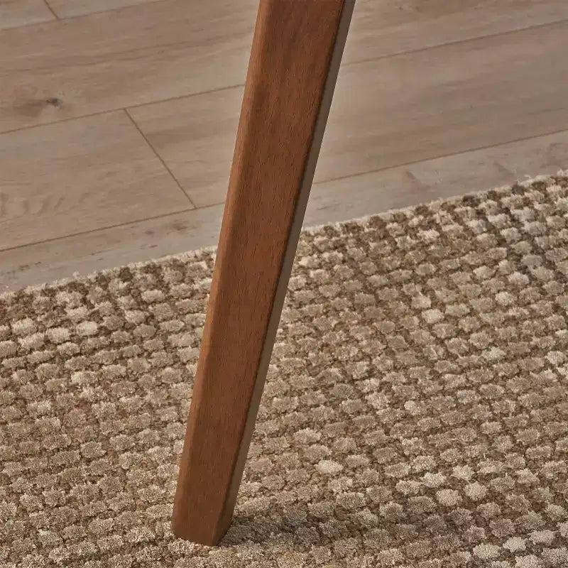 GDFStudio Anne Table à manger en bois moderne du milieu du siècle