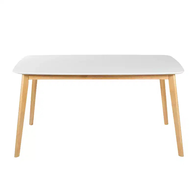 GDFStudio Anne Table à manger en bois moderne du milieu du siècle