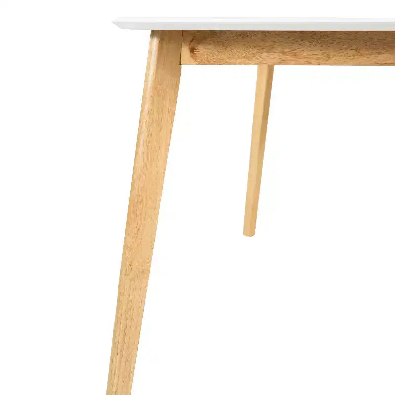 GDFStudio Anne Table à manger en bois moderne du milieu du siècle