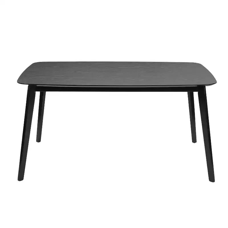 GDFStudio Anne Table à manger en bois moderne du milieu du siècle