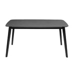 GDFStudio Anne Table à manger en bois moderne du milieu du siècle