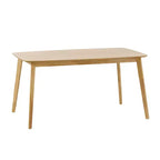 GDFStudio Anne Table à manger en bois moderne du milieu du siècle