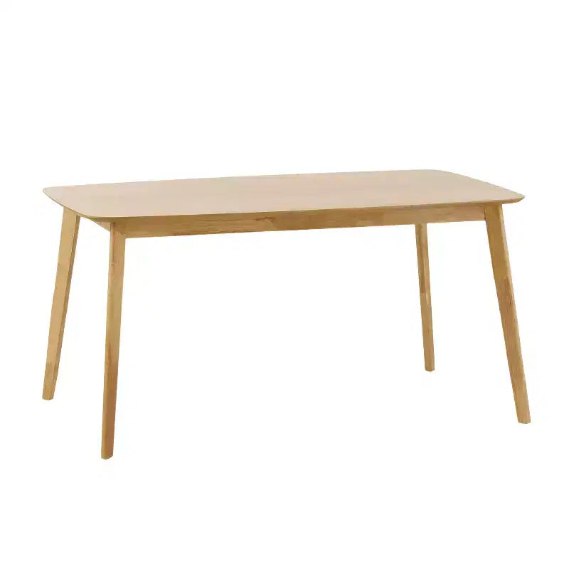 GDFStudio Anne Table à manger en bois moderne du milieu du siècle