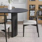 Dovelina Table de Salle à Manger Table de Cuisine Moderne en Bois Table de Salle à Manger