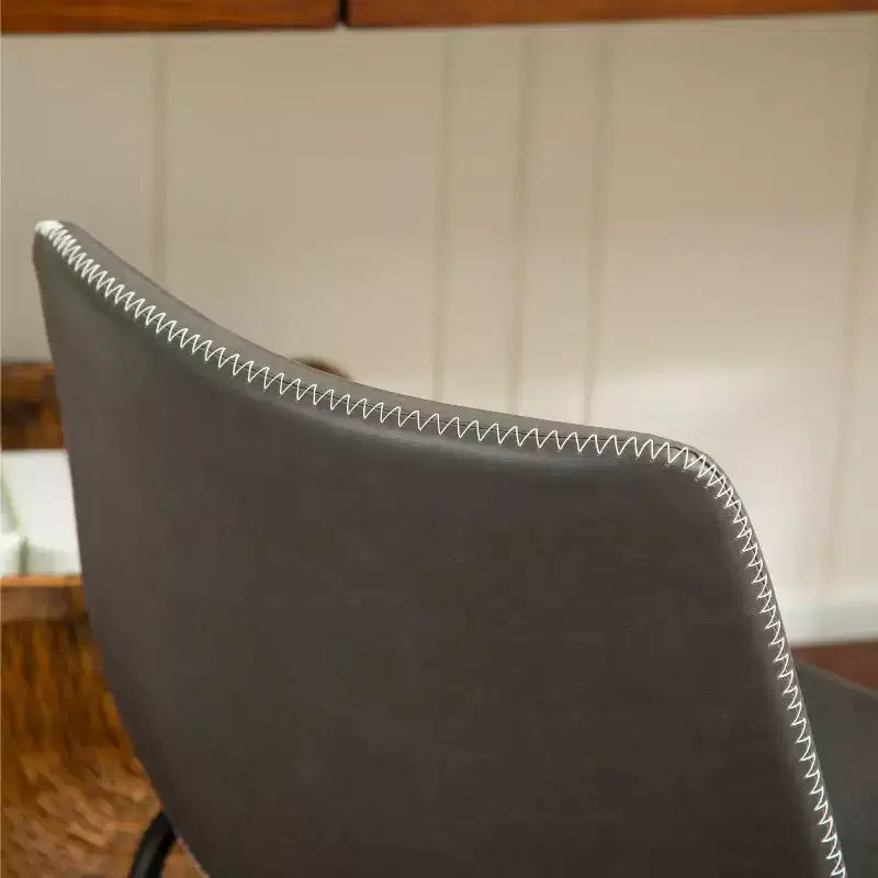 Ensemble de salle à manger rond Varna de Roundhill Furniture, table à manger en bois avec 2 chaises élégantes, 3 pièces
