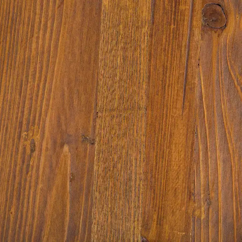 Tabouret de comptoir classique Christopher Knight Home Aurora de 24 po en bois et métal avec repose-pieds, marron/noir
