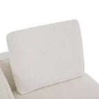 Christopher Knight Home Canapé d'angle en L rembourré Gianna avec oreillers, beige/marron