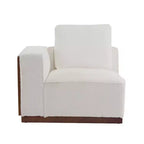 Christopher Knight Home Canapé d'angle en L rembourré Gianna avec oreillers, beige/marron