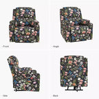 Fauteuil inclinable releveur électrique Leo avec massage et chaleur | HULALAHOME