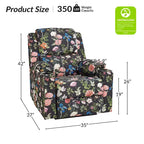 Fauteuil inclinable releveur électrique Leo avec massage et chaleur | HULALAHOME