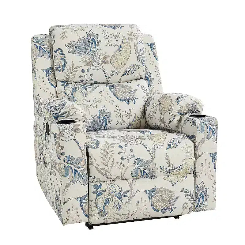 Fauteuil inclinable releveur électrique Leo avec massage et chaleur | HULALAHOME