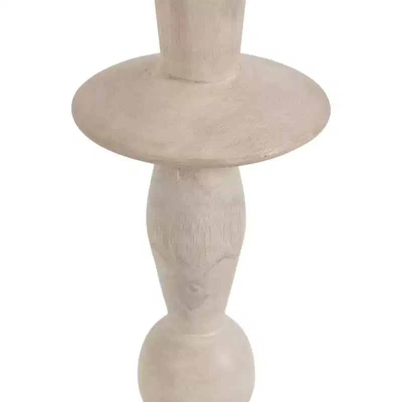 Table d'appoint Kate and Laurel Avenal, 9x9x22, Blanc