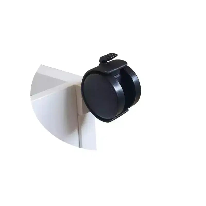 Kings Brand Furniture Chariot de cuisine de rangement avec plateau en vinyle effet bois et marbre François, blanc