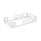 Lit plateforme jumeau/double pour enfant avec barrière de sécurité - ModernLuxe