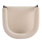 Fauteuil d'appoint rembourré en bois d'hévéa moderne Noah Christopher Knight Home