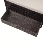 Banc de rangement Whisen avec panier amovible et 2 tiroirs