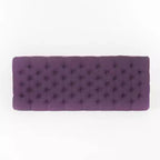 GDFStudio Heathbrooke Pouf de rangement contemporain en tissu capitonné