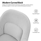 Chaise de bureau Virginia avec dossier incurvé|ART OF LIVING DESIGNS