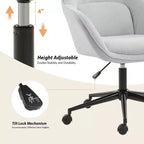 Chaise de bureau Virginia avec dossier incurvé|ART OF LIVING DESIGNS